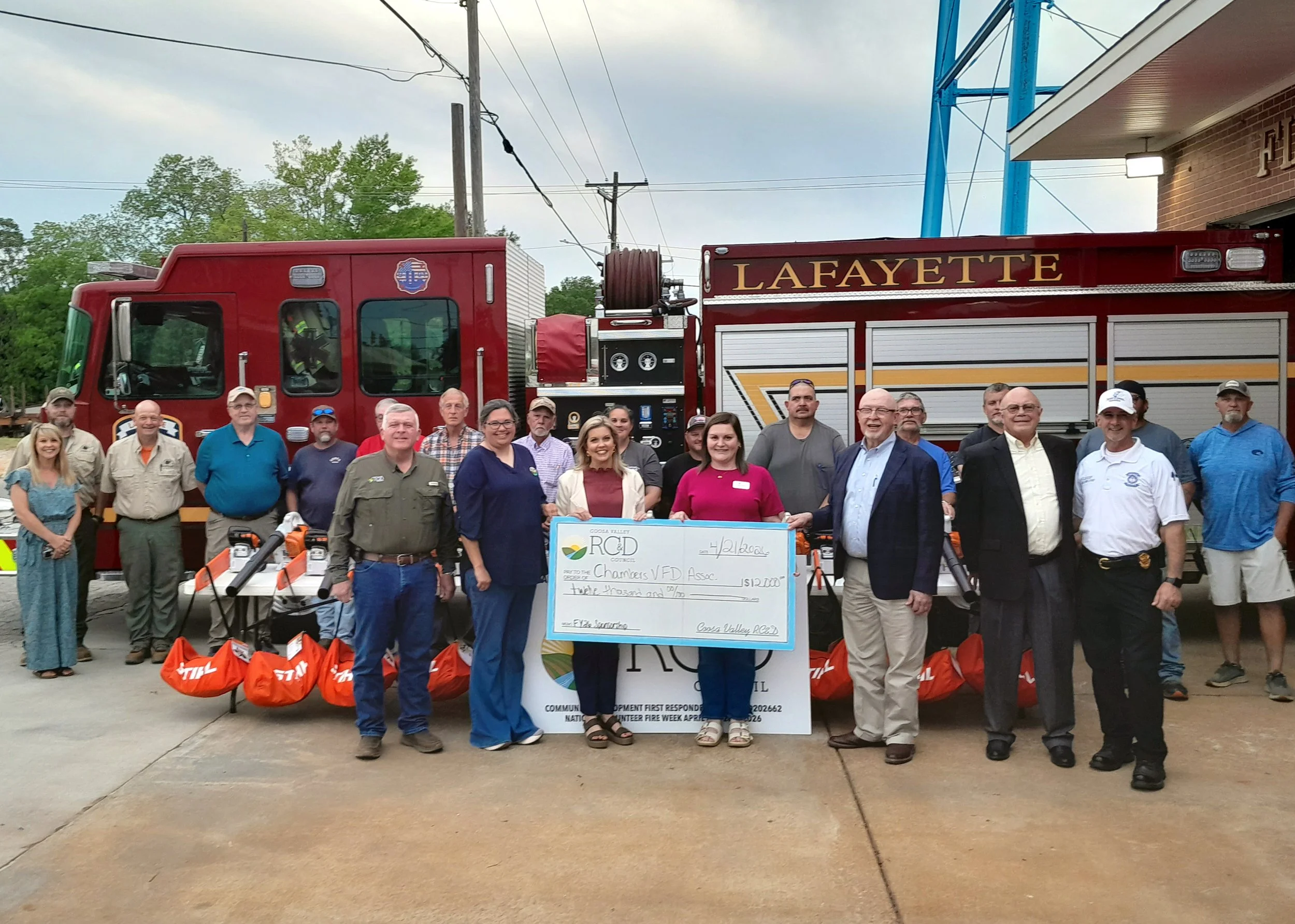 Grant funds provides critical equipment for fire department