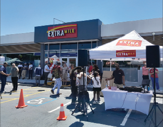 Community celebrates Extra Mile Chevron