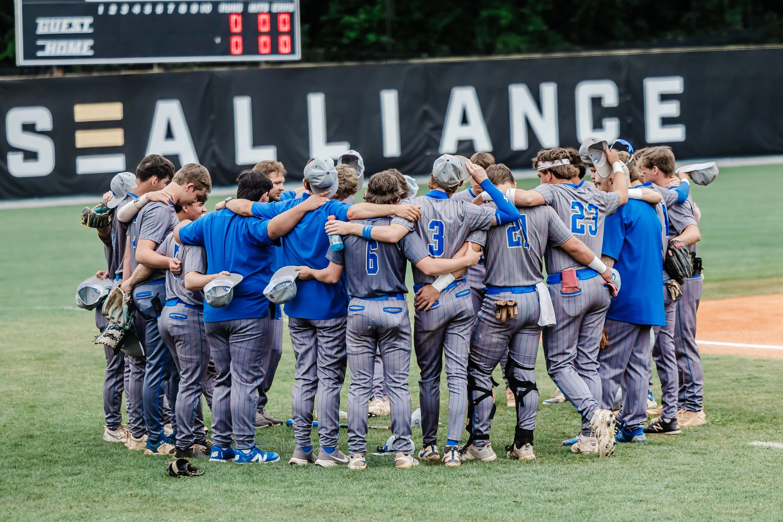 Rebels’ baseball season ends in final four