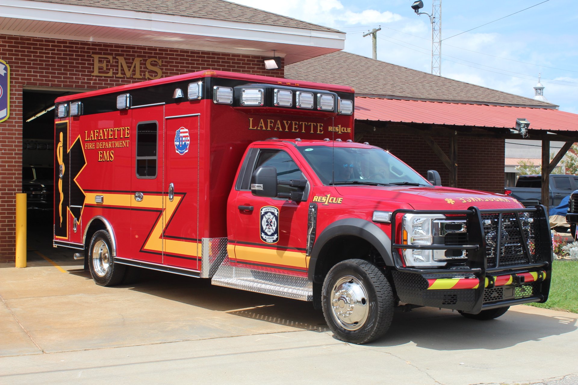 New state-of-the-art ambulance for LaFayette