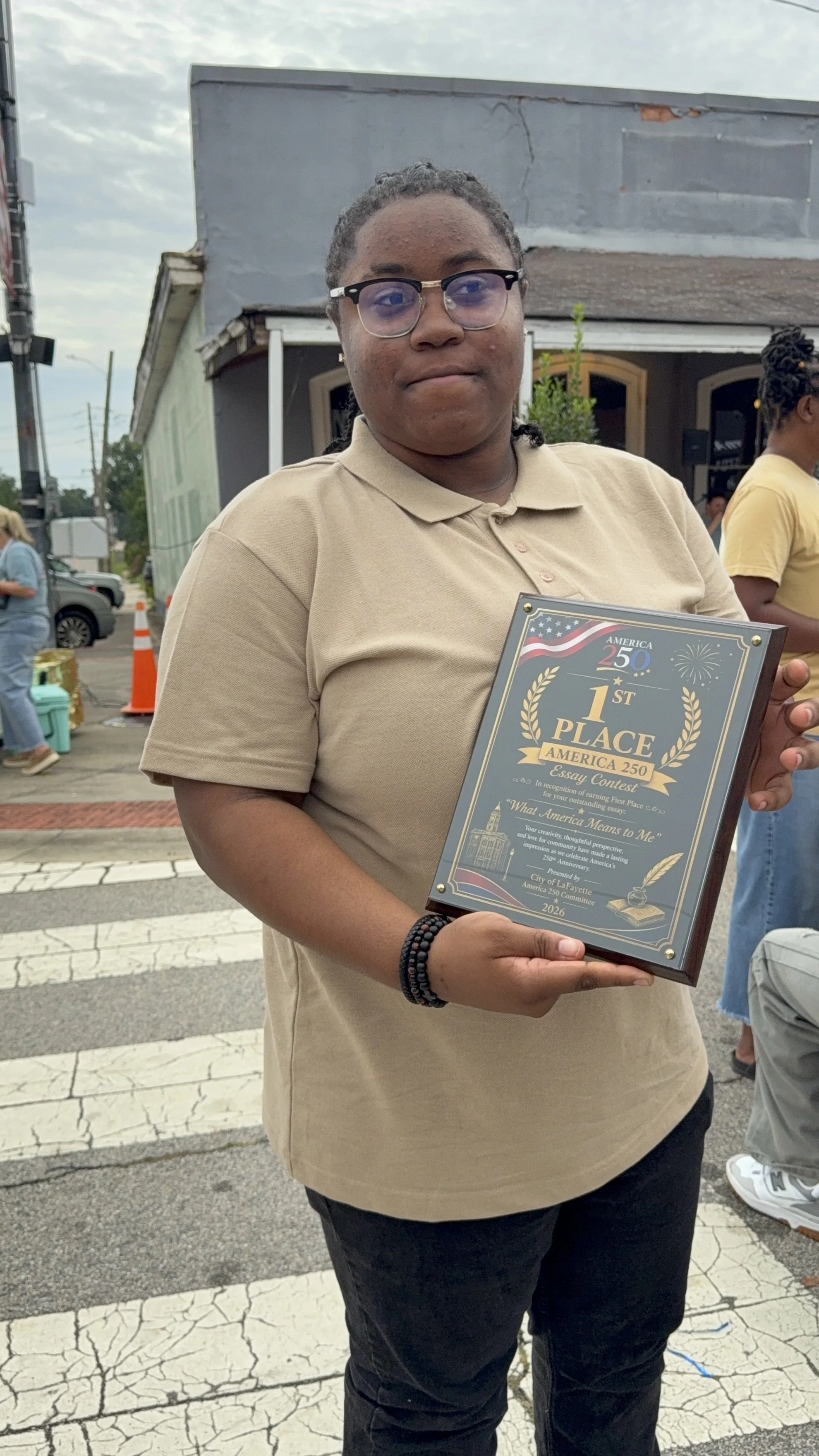 LaFayette High School junior wins America 250 Essay Contest