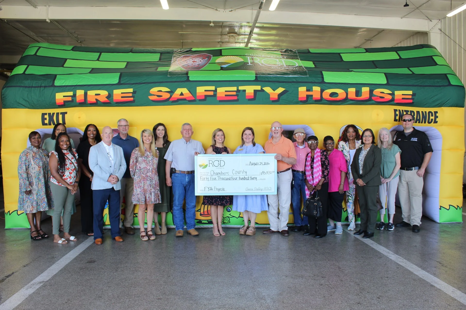 Local leaders celebrate $45K community investment