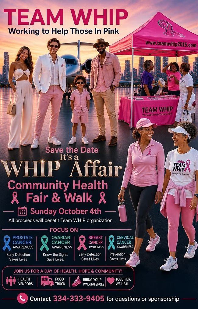 Team WHIP brings 11th annual wellness walk, male runway fashion show to Lanett&nbsp;