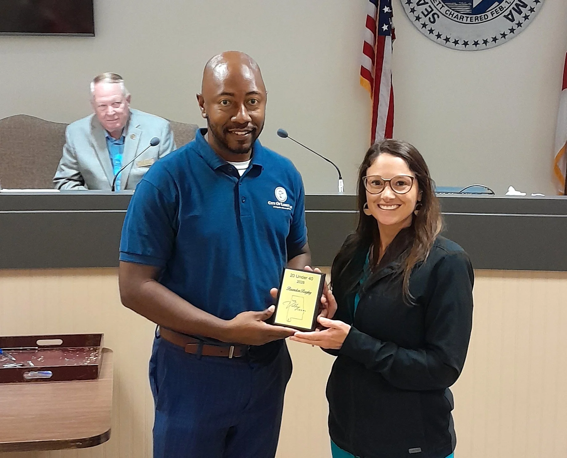 Electricity department linemen recognized in Lanett
