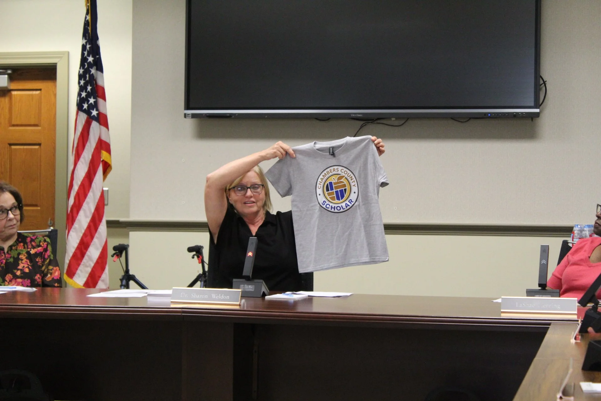 Chambers BOE passes capital plan, honors late SRO