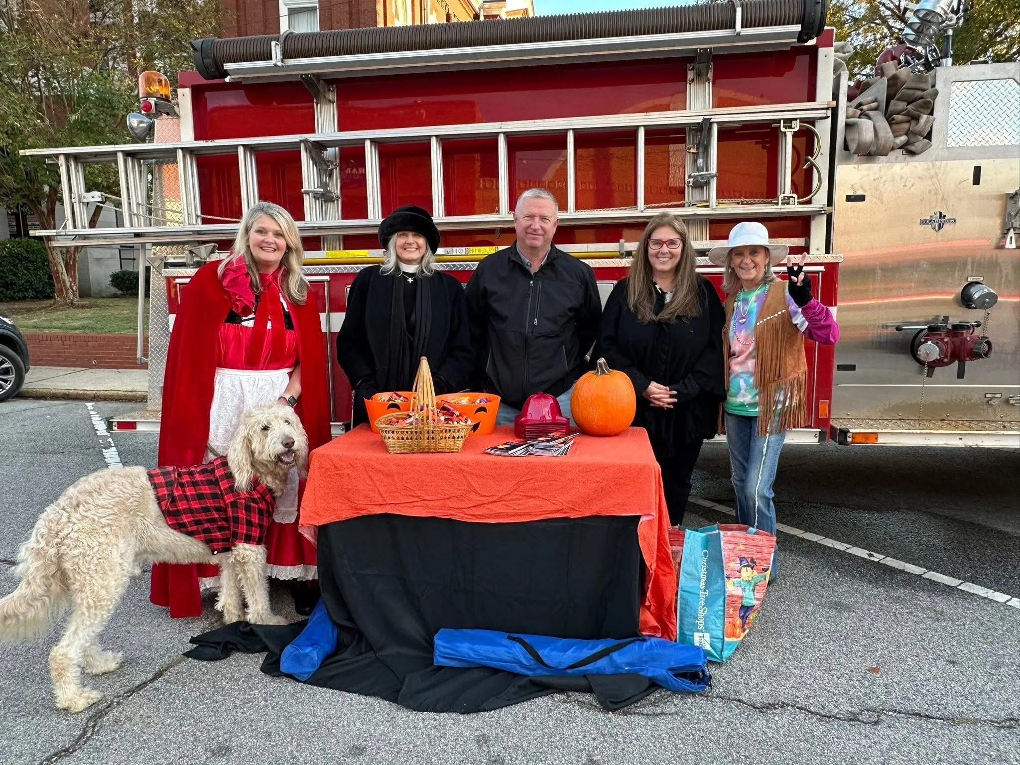 Trunks full of treats headed to downtown LaFayette