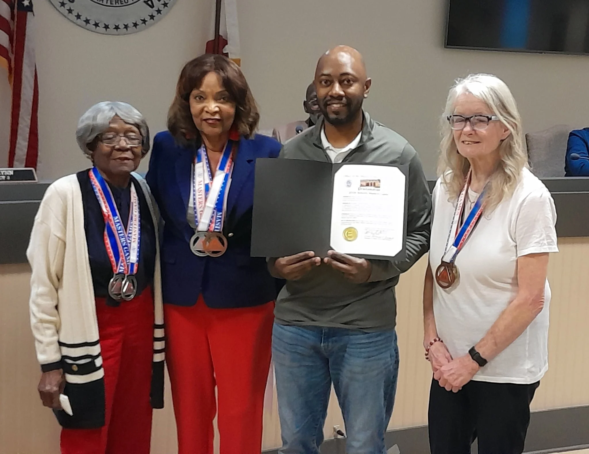 Lanett celebrates seniors’ Masters Games success