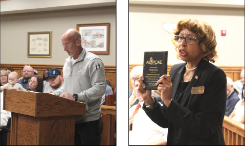 Chambers County honors retiring commissioners, hears public safety pleas