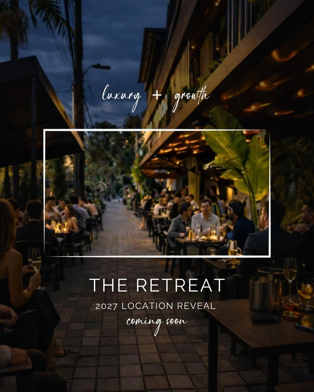 The Retreat 2027 coordinates are locked in! Before we reveal the location, can you guess where we're holding our next round of meaningful conversation? Drop your best guess in the comments below.

🕵️&zwj;♂️ Here are 3 clues to the 2027 table:

🦜 Th