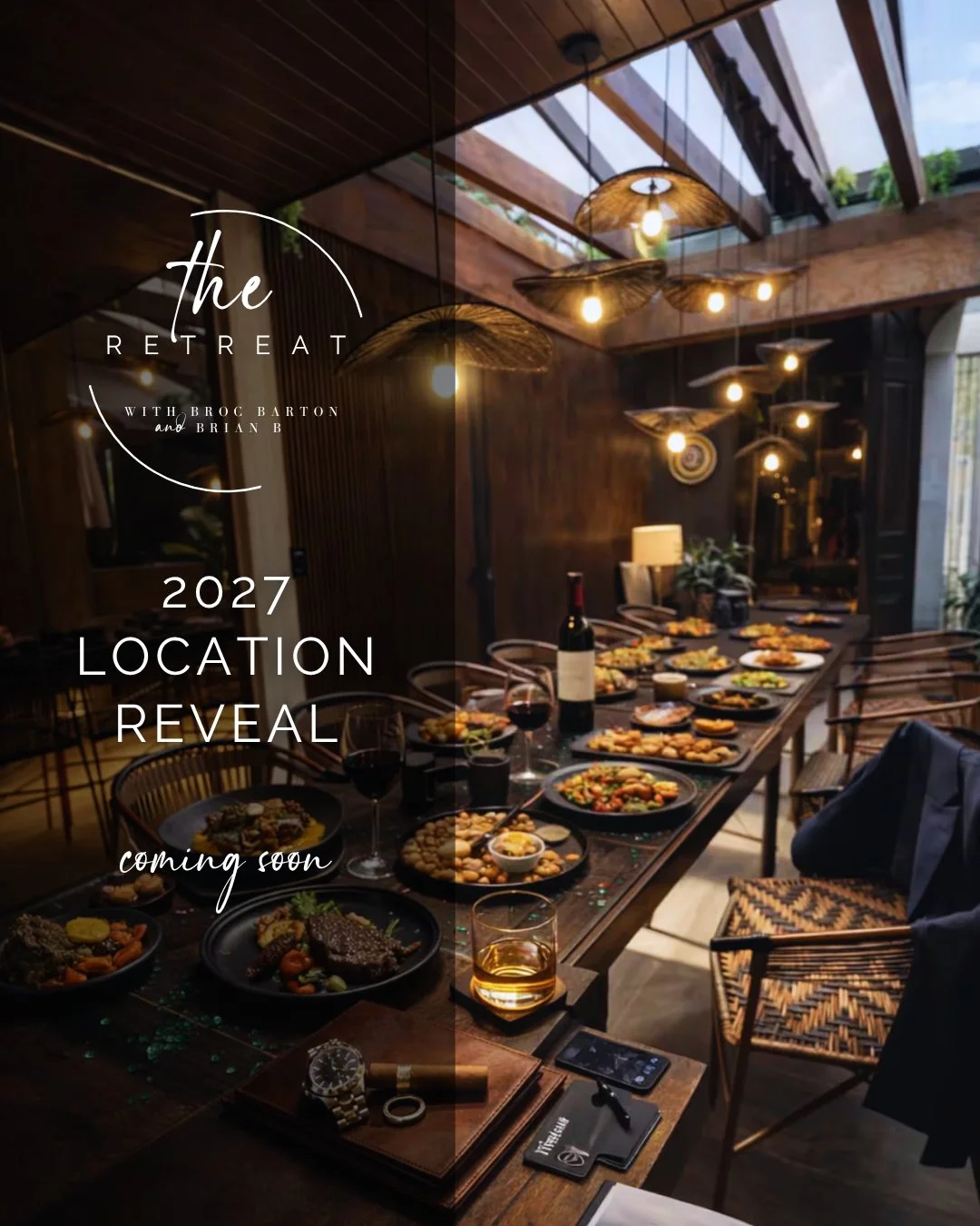 The search is over. The table is set. 🥂

We&rsquo;ve spent the last few weeks vetting every detail to ensure the 2027 sanctuary meets the standard we set in San Miguel de Allende and we&rsquo;ve locked in the location. The question is: Will you join