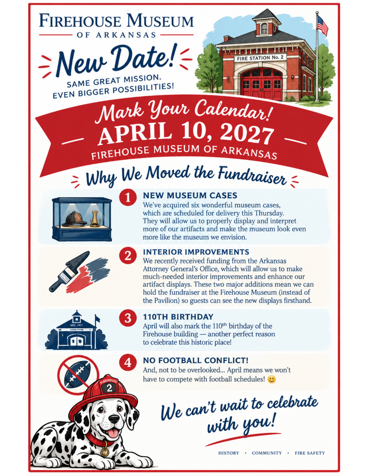 Firehouse Museum of Arkansas Benefit Gala