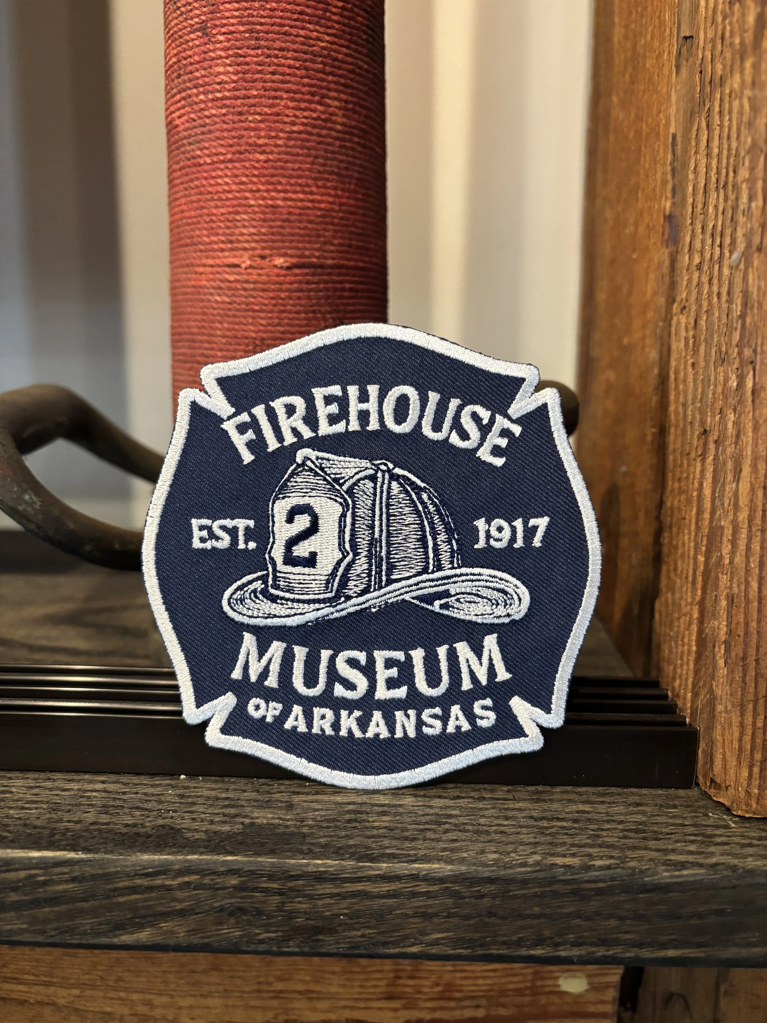 Firehouse Museum of Arkansas Embroidered Patch