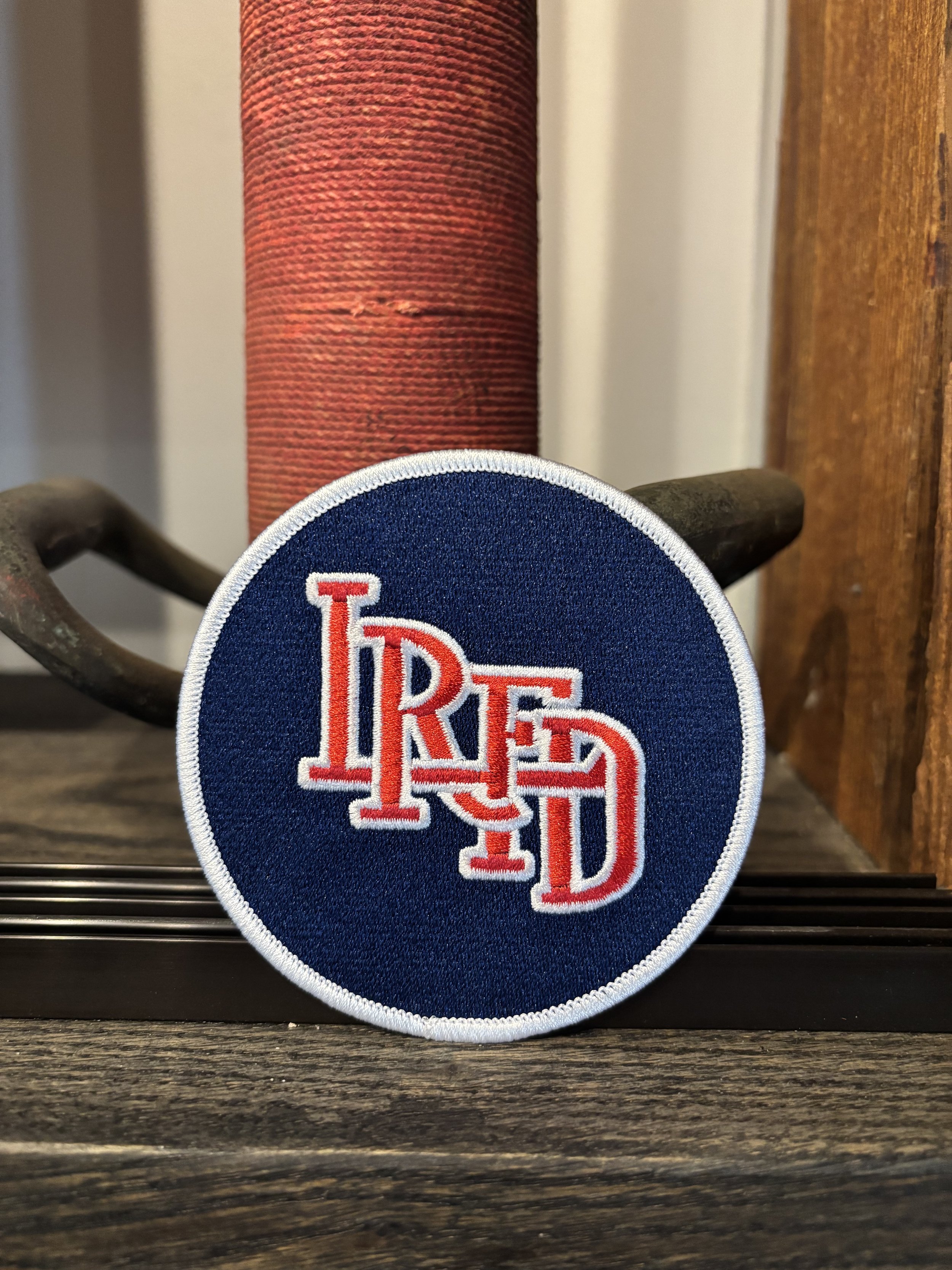 LRFD Stacked Letter Embroidered Patch