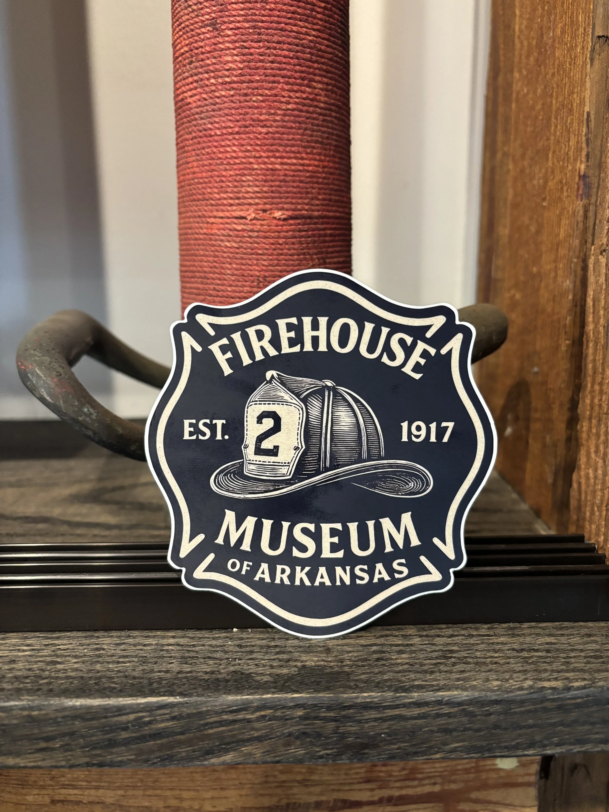 Firehouse Museum of Arkansas Vinyl Decal Sticker