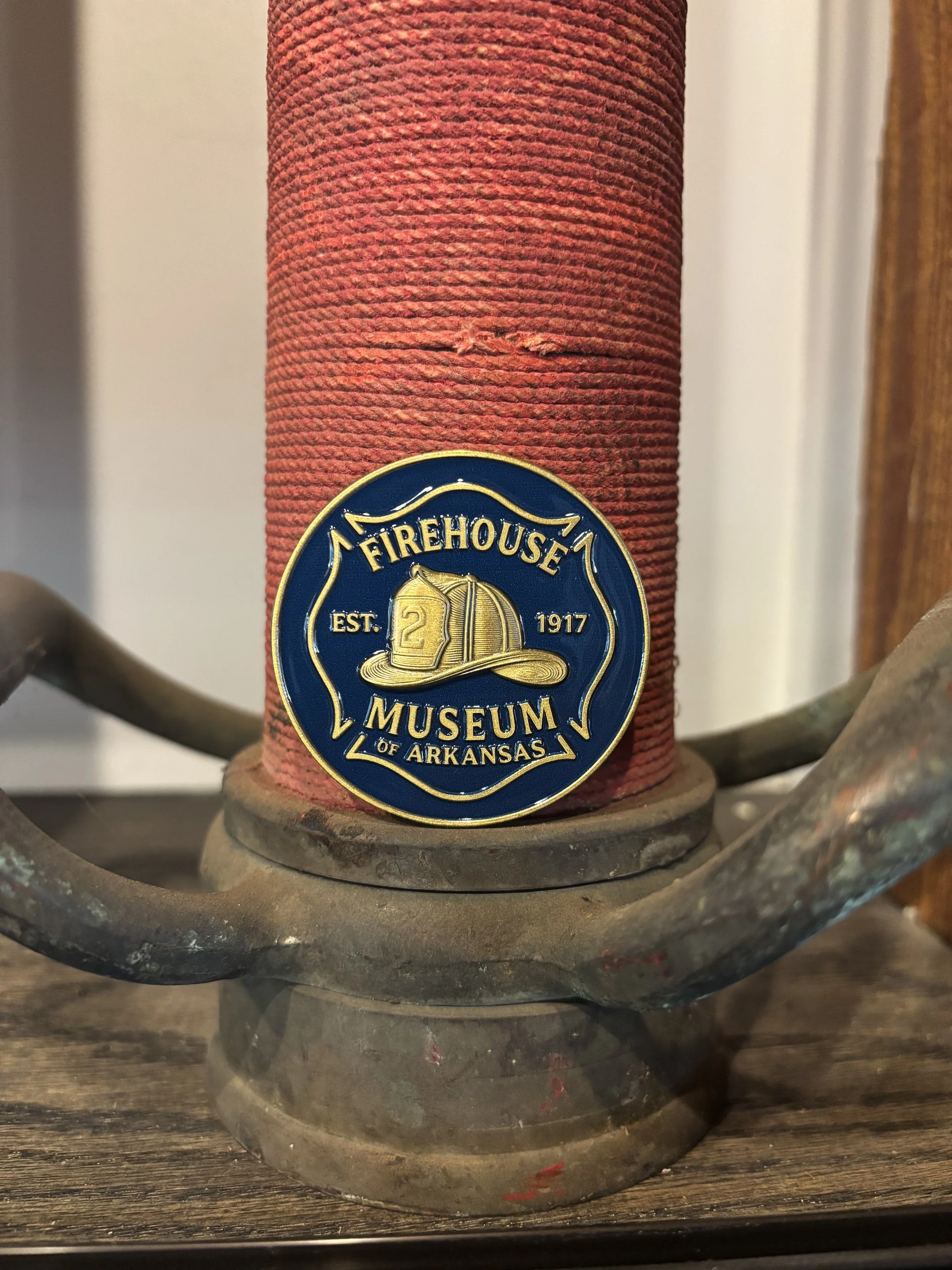 Firehouse Museum of Arkansas Challenge Coin