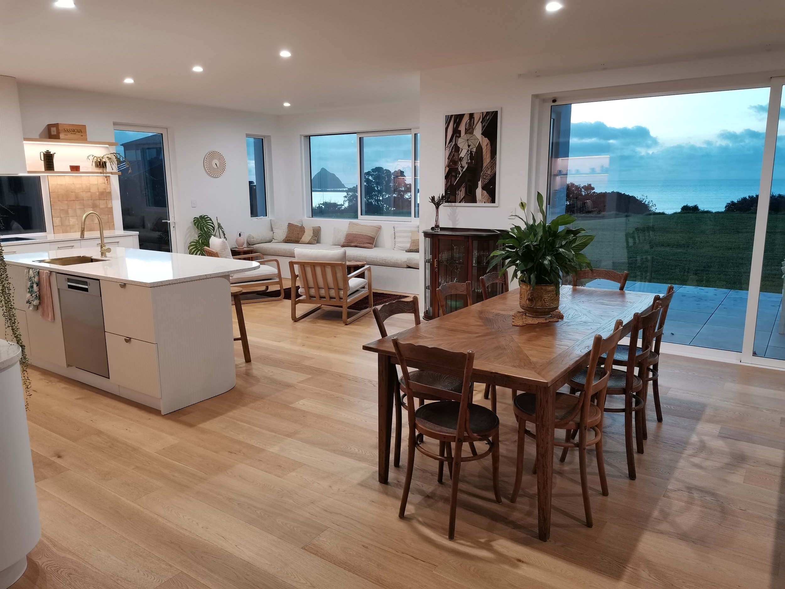 Natural engineered Oak flooring