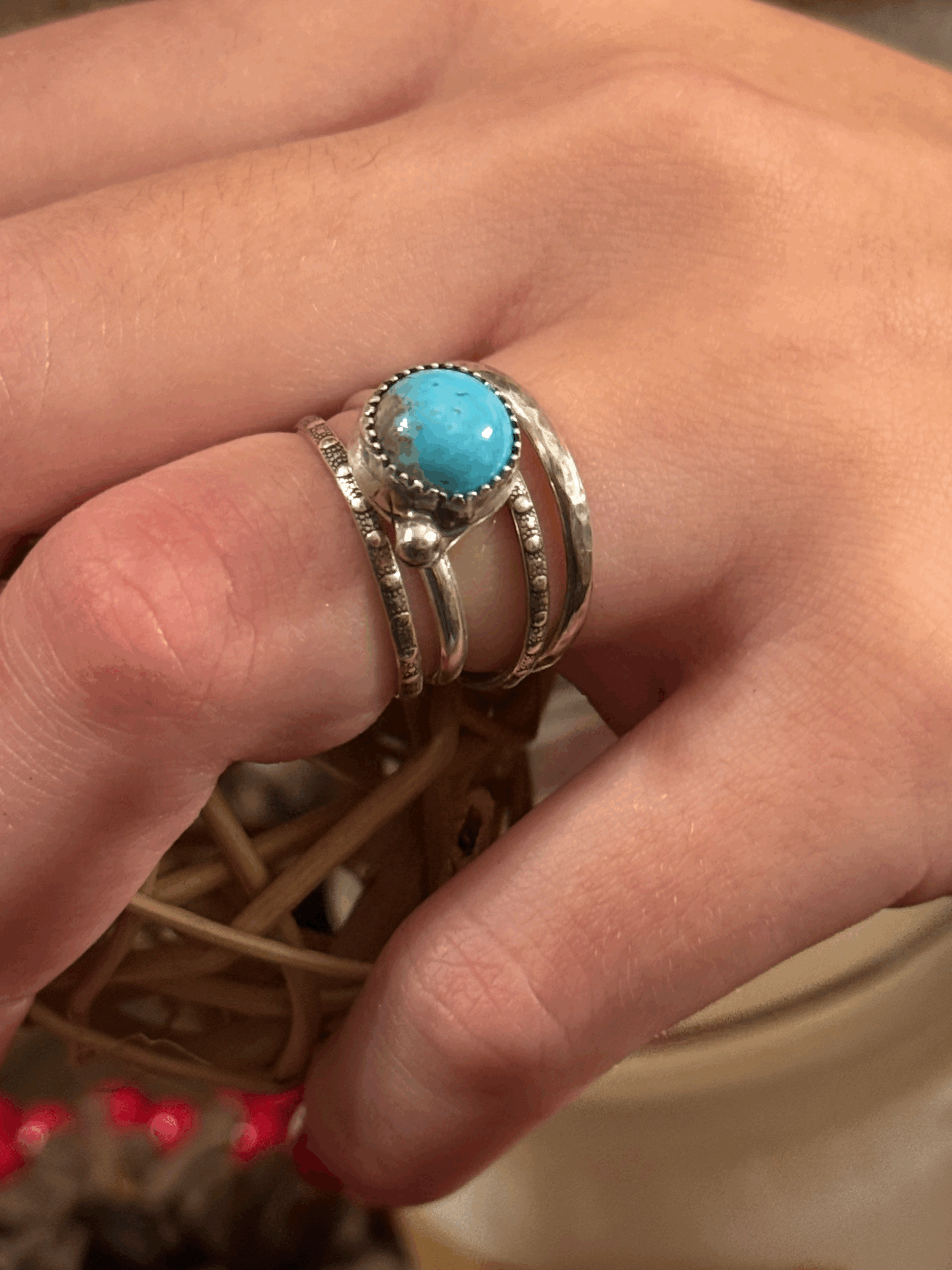 Mini Sleeping Beauty Ring