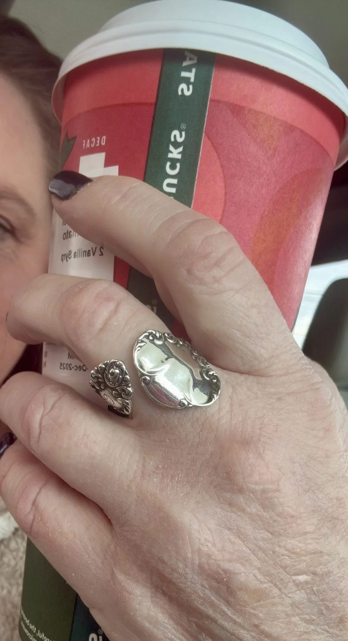 The Penelope Pepper Spoon Ring