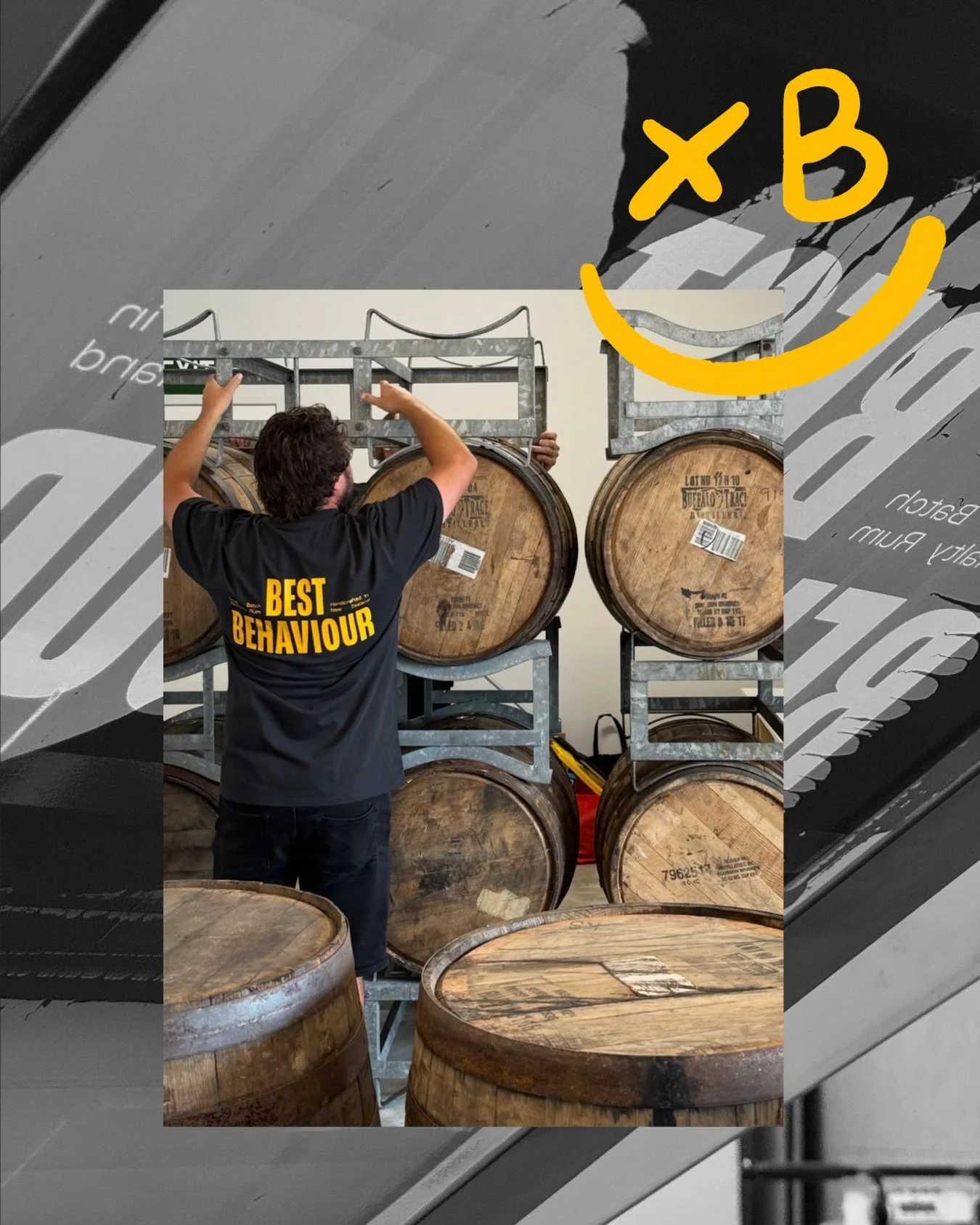 @onyourbestbehaviour , nailing it with their T-shirt game. Best rum in the bay 😎