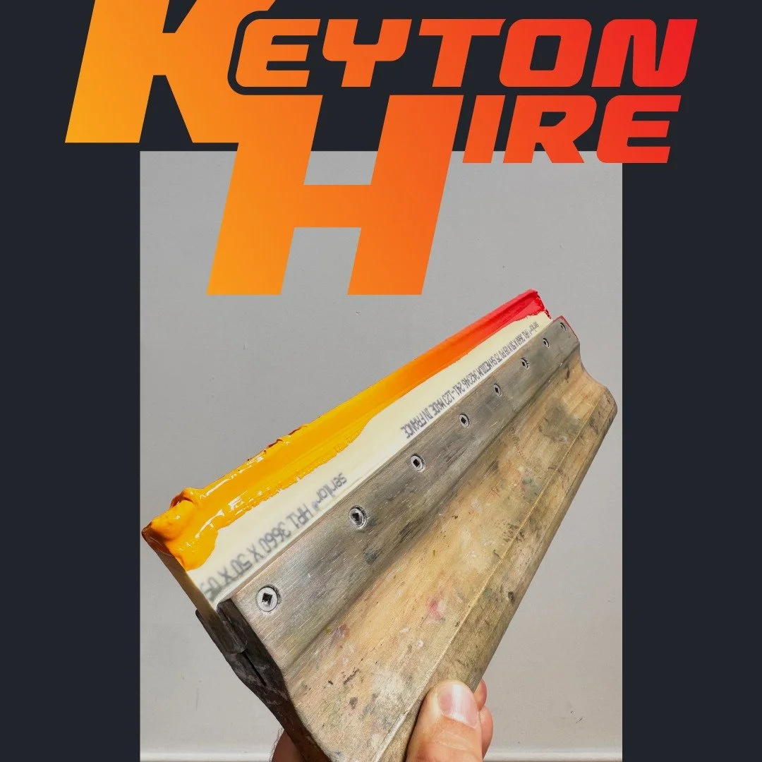 Firey prints for @keyton.hire 🔥🔥 Manual gradient on a spicy angle. Maybe not the most conventional way, but we like to keep things lit here at the Beach 🌶🌶