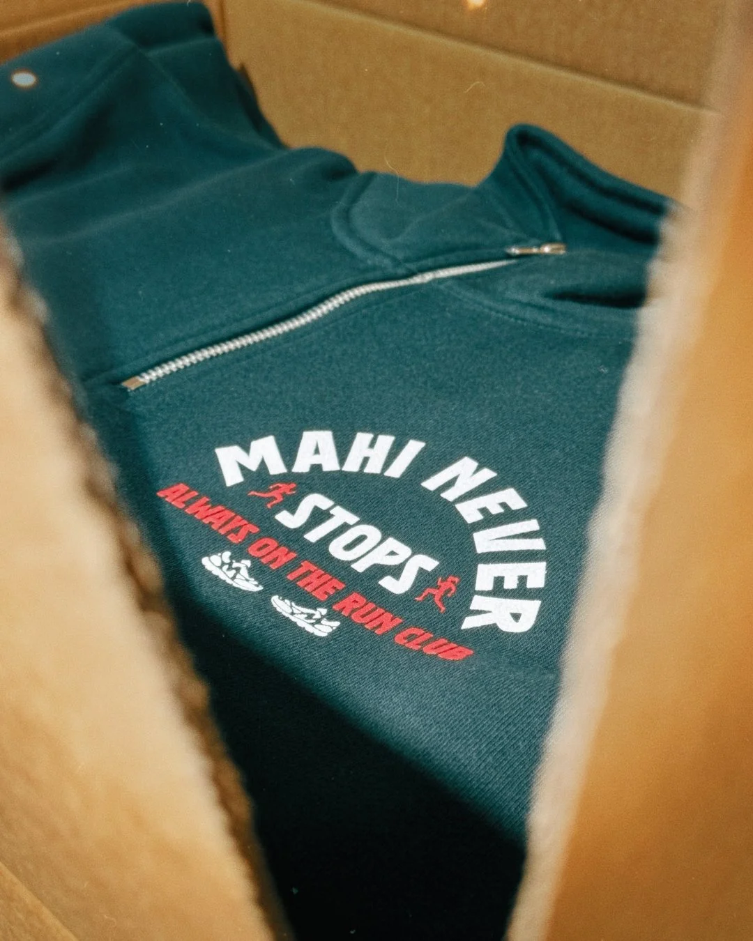 The Mahi Never Stops. Another colorway for the team that's always on their feet @mahineverstops