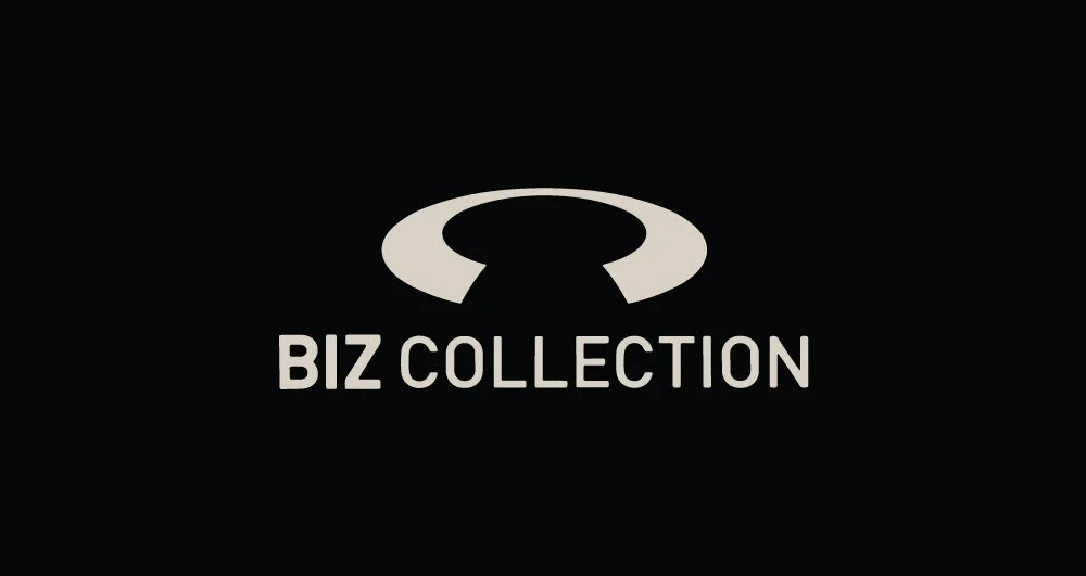 Logo for BIZ Collection featuring a stylized circular design above the text