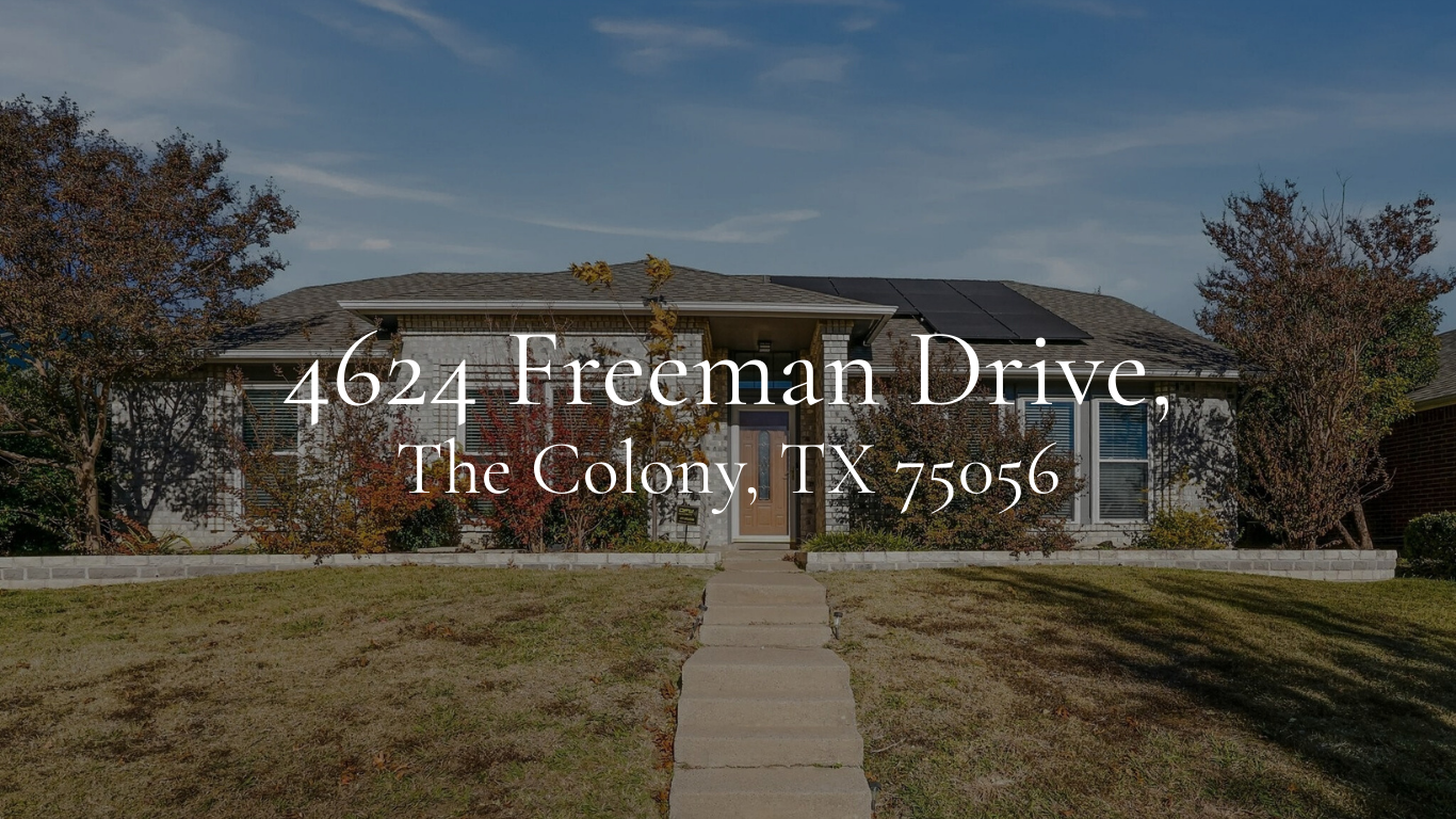 4624 Freeman Drive, The Colony, TX 75056