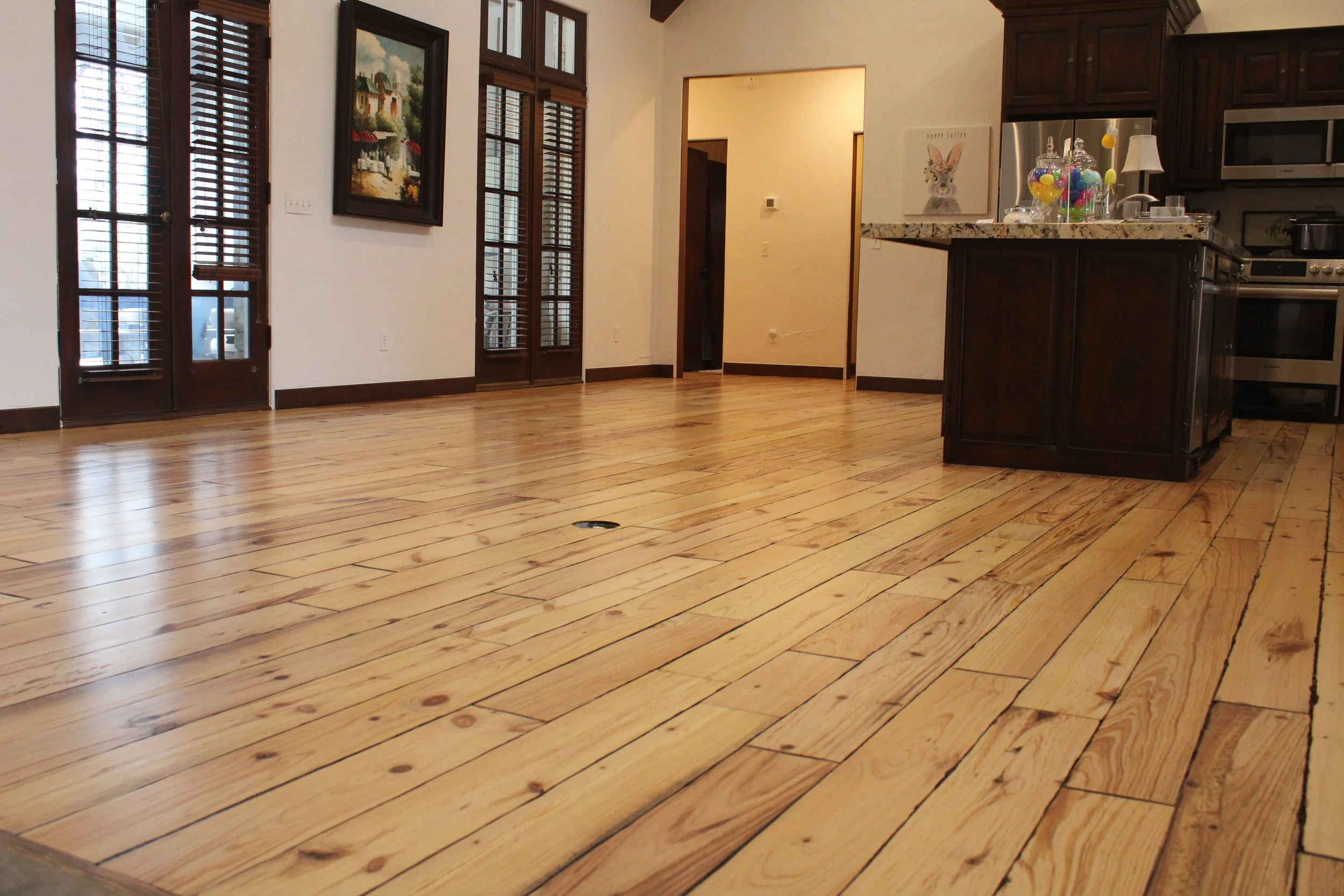 Pine Re-finish with water base polyurethane