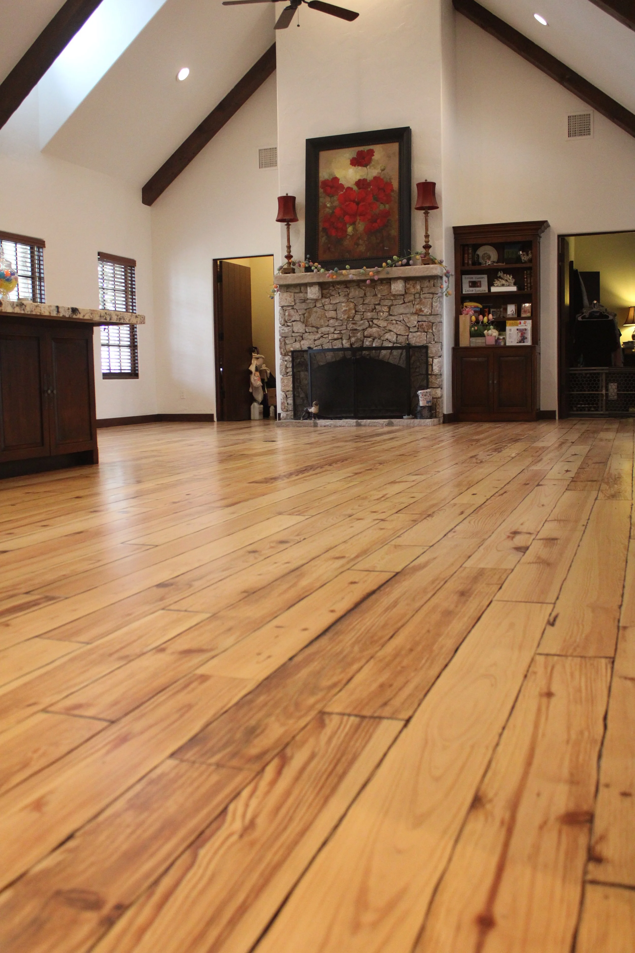 Pine Re-finish with water base polyurethane