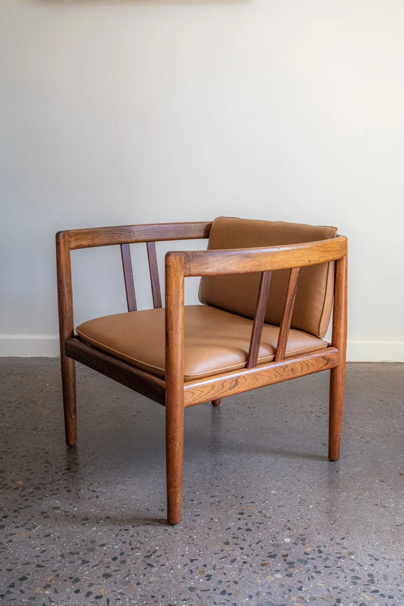 Illum Wikkelsø Rosewood Lounge Chair
