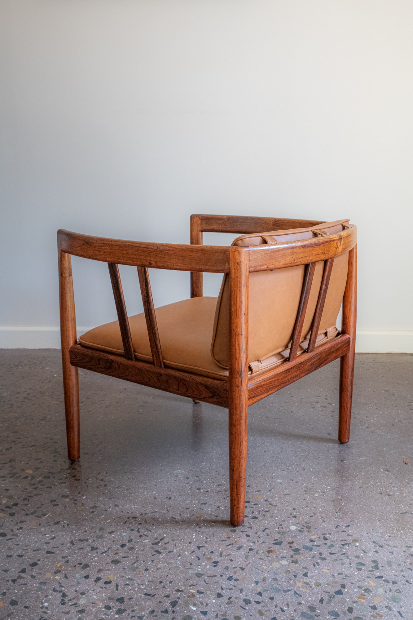 Illum Wikkelsø Rosewood Lounge Chair