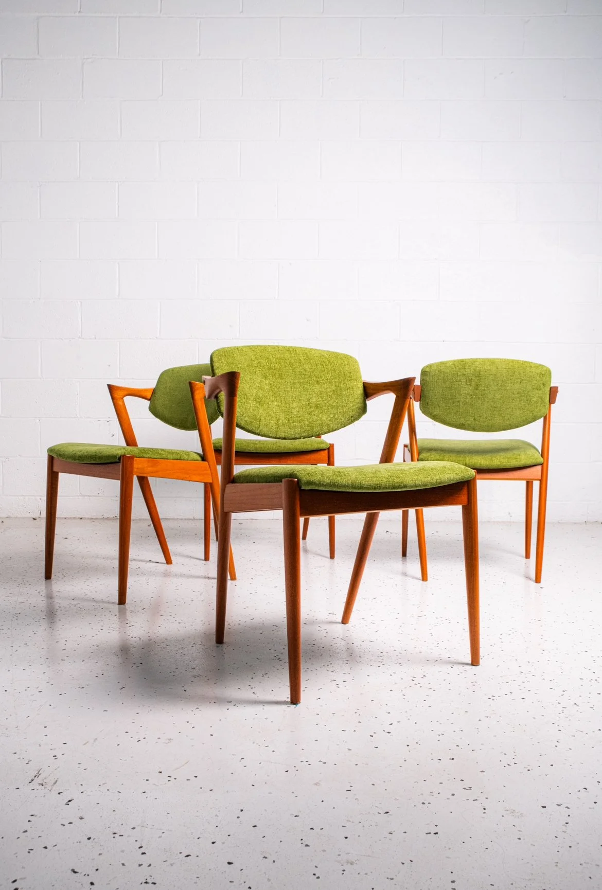 Set of 4 Kai Kristiansen Model 42 Chairs
