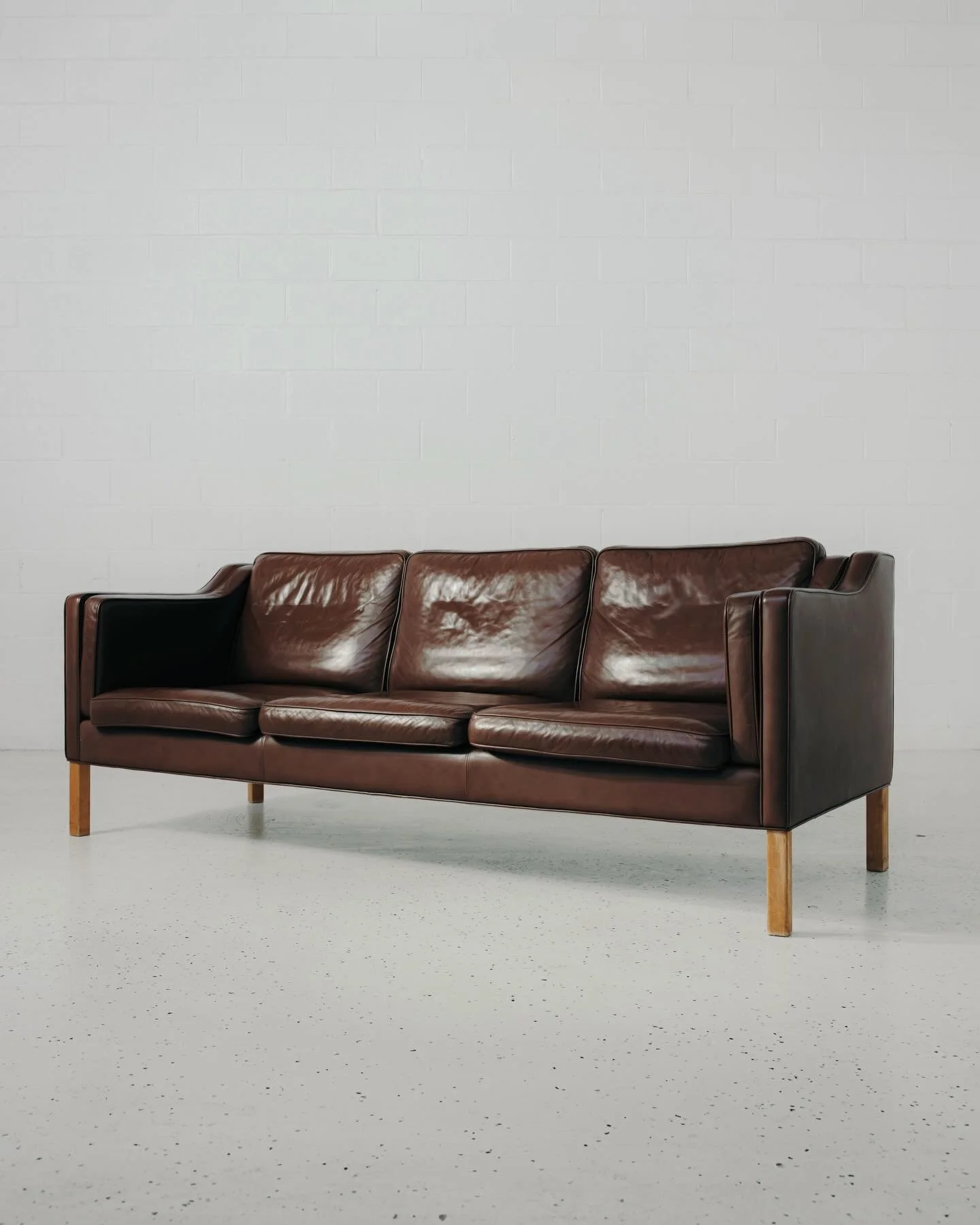 New in store: 1970s Danish 3-Seater Brown Leather Sofa in outstanding condition. A comfy, sleek Danish classic. 

Now available to purchase on our website
www.housewarmers.com.au