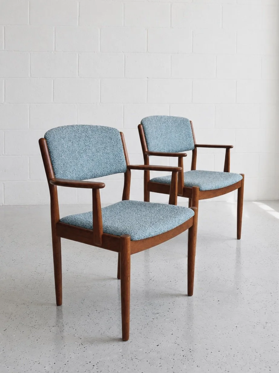 Pair of J62 Armchairs by Poul Volther in European Oak