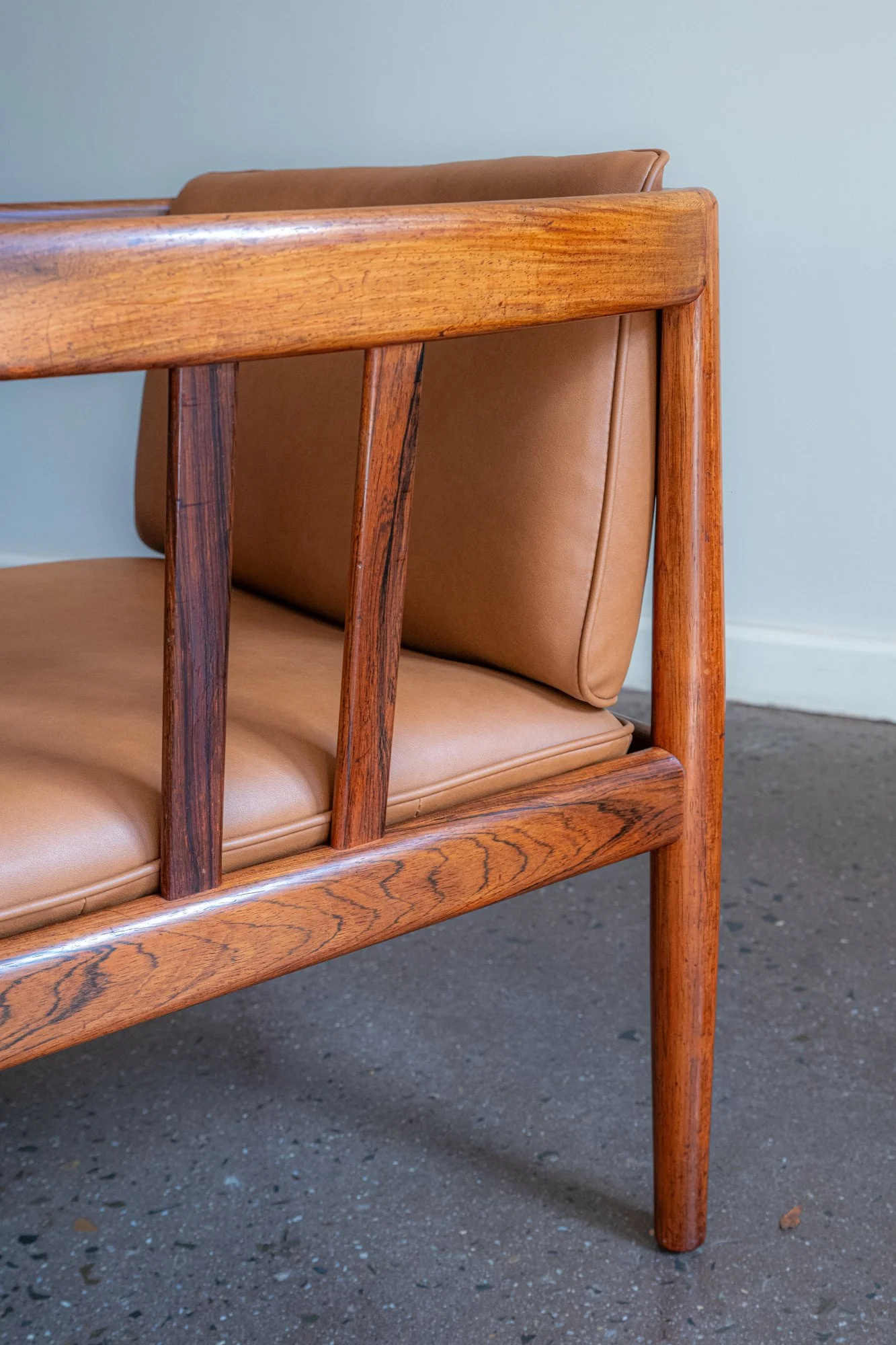 Illum Wikkelsø Rosewood Lounge Chair