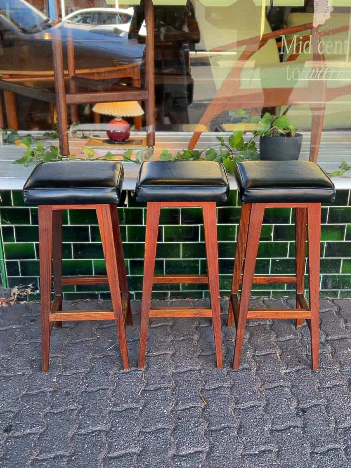 Mid Century bar stools set of three.jpg