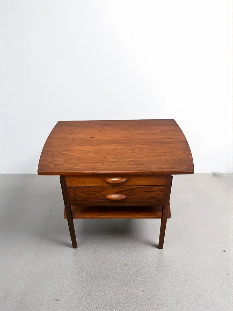 Mid Century Teak Danish Bedside Table Sewing Basket-2.jpg
