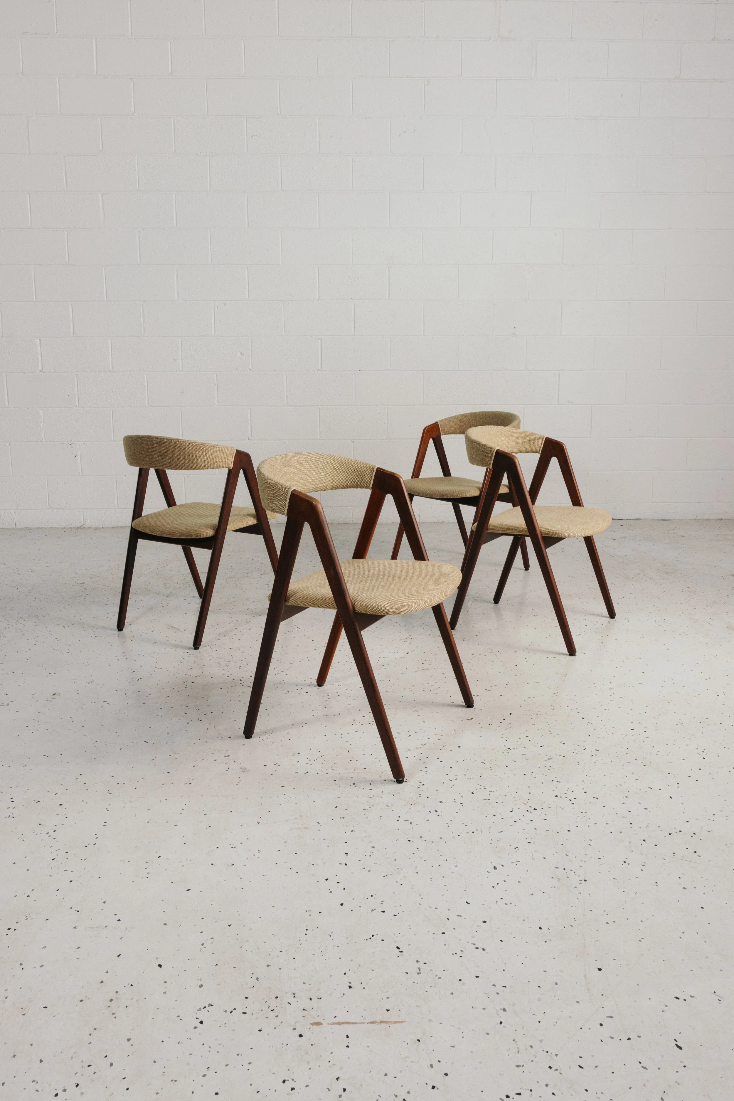 Set of 4 Dining Chairs by Sax Møbler