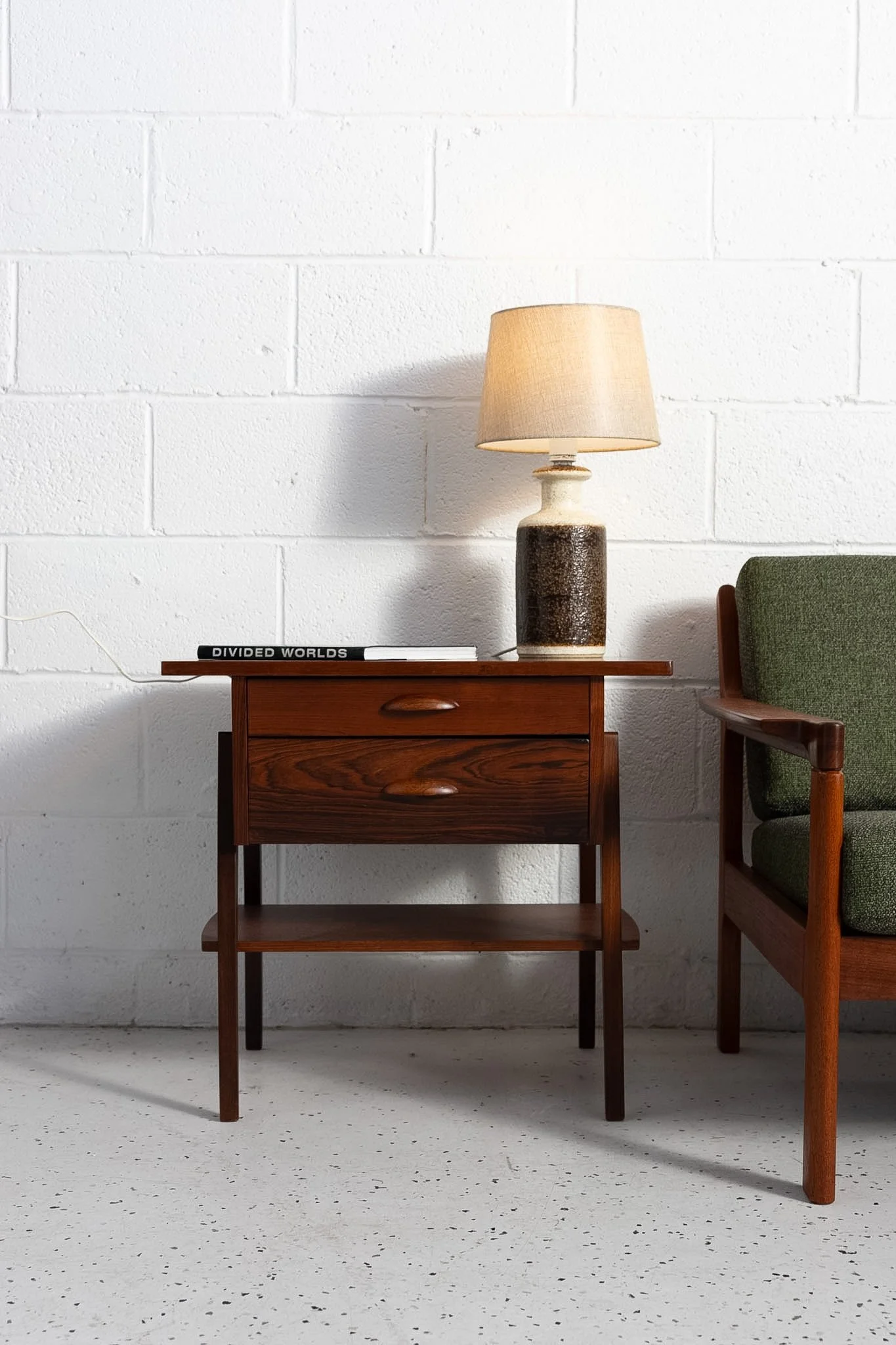 Danish Bedside / Sewing Table