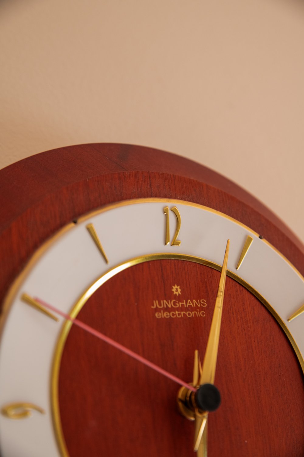Junghans Electronic German Wall Clock Mid Century-2.jpg