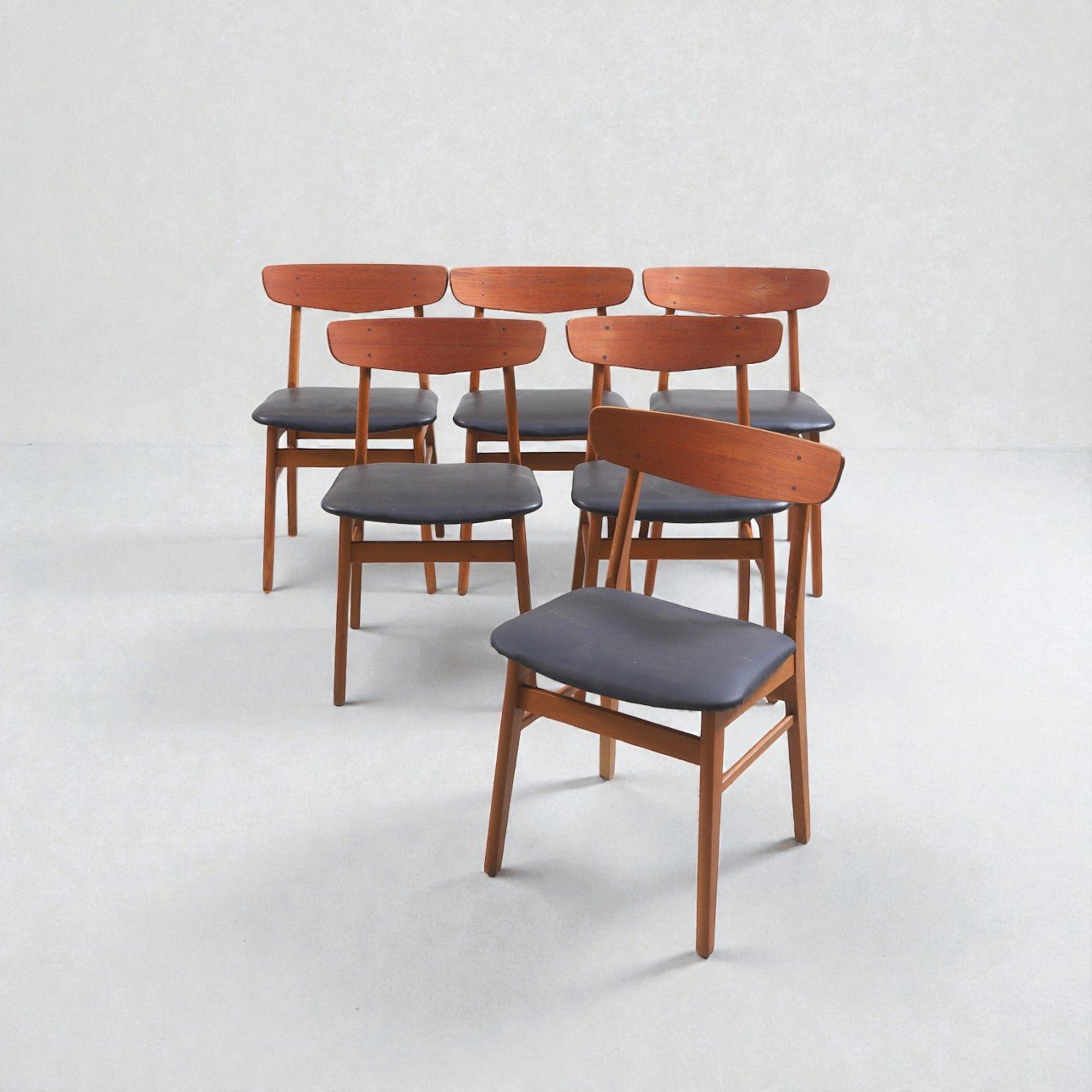Set of 6 Dining Chairs by Farstrup