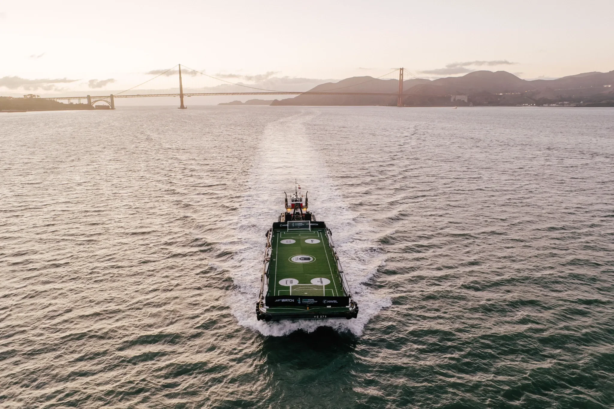 Westar Marine Supports Floating Soccer Field Activation for 2025 NWSL Championship in San Francisco Bay