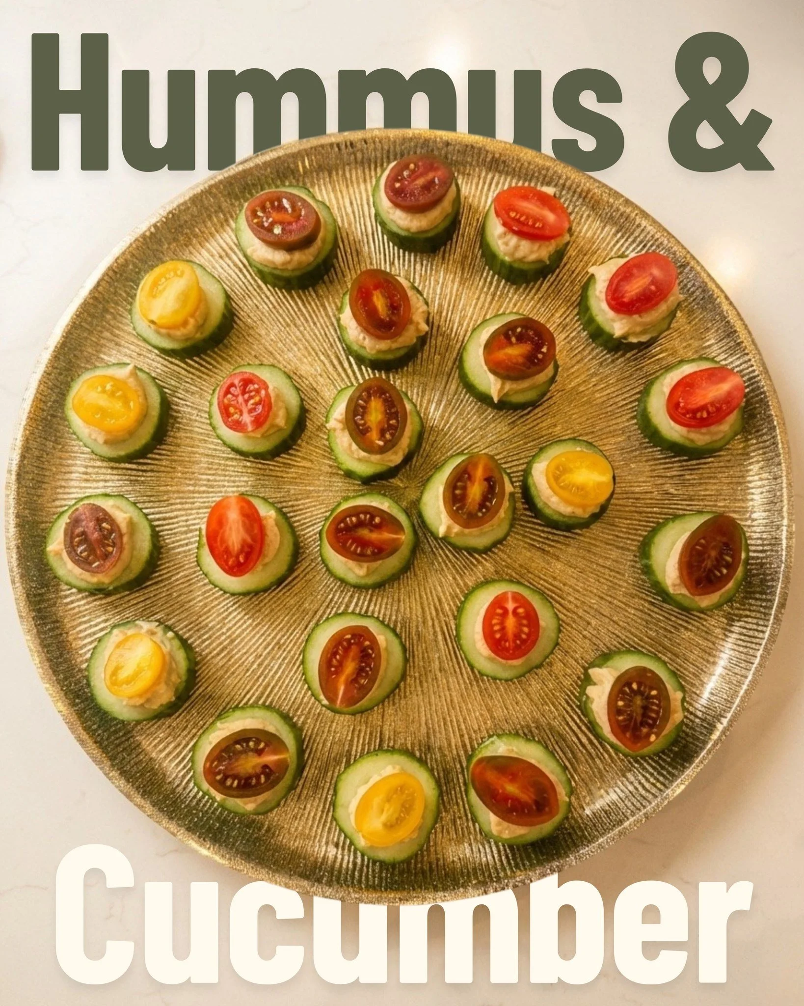 Fresh, light, and full of flavor. 🥒✨
Our cucumber &amp; hummus bites topped with cherry tomatoes are the perfect appetizer&mdash;simple, elegant, and delicious in every bite.

Small bites that make a big impression.

#AmoresySabores #SeattleCatering