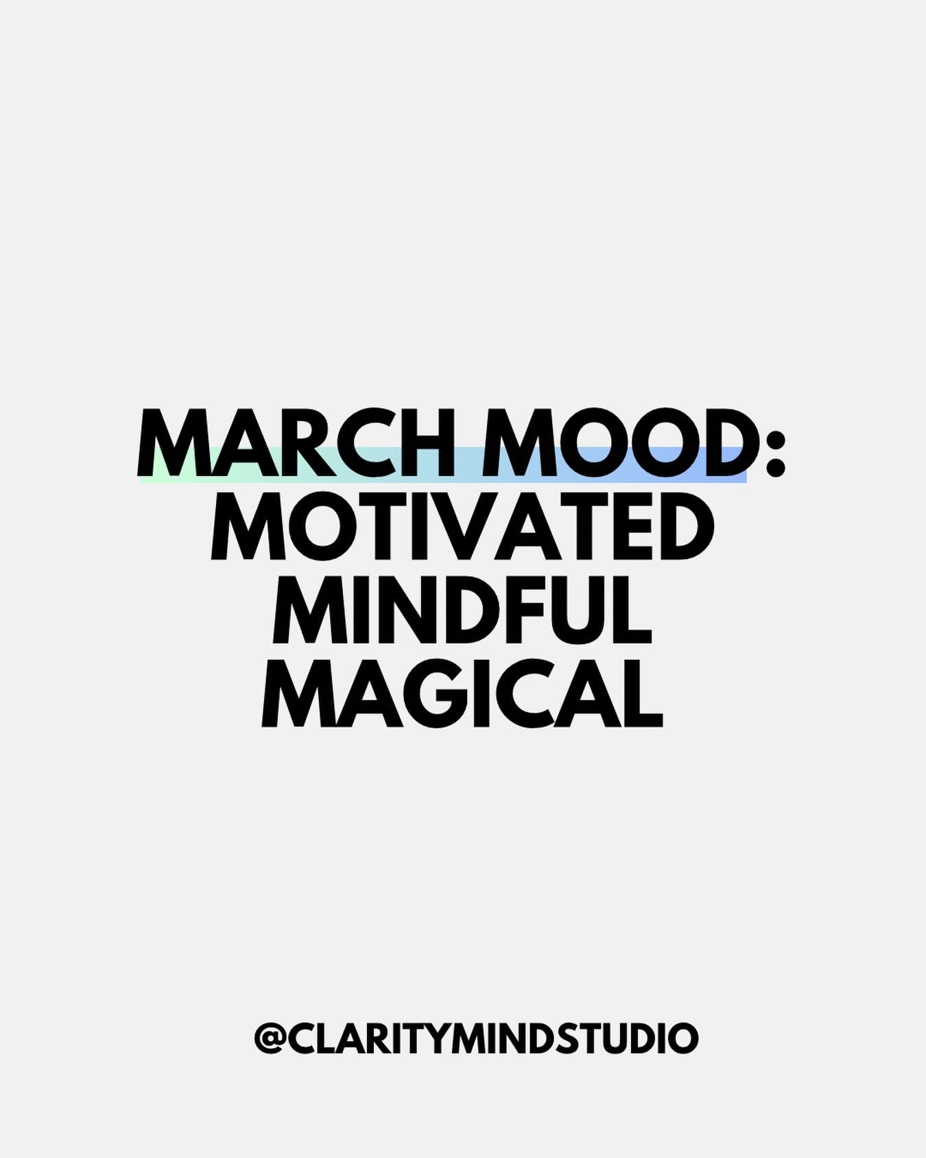 If this is your March mood... save it &amp; claim it.
-
#claritymindstudio #firstofthemonth #quotestagram #thehamptons