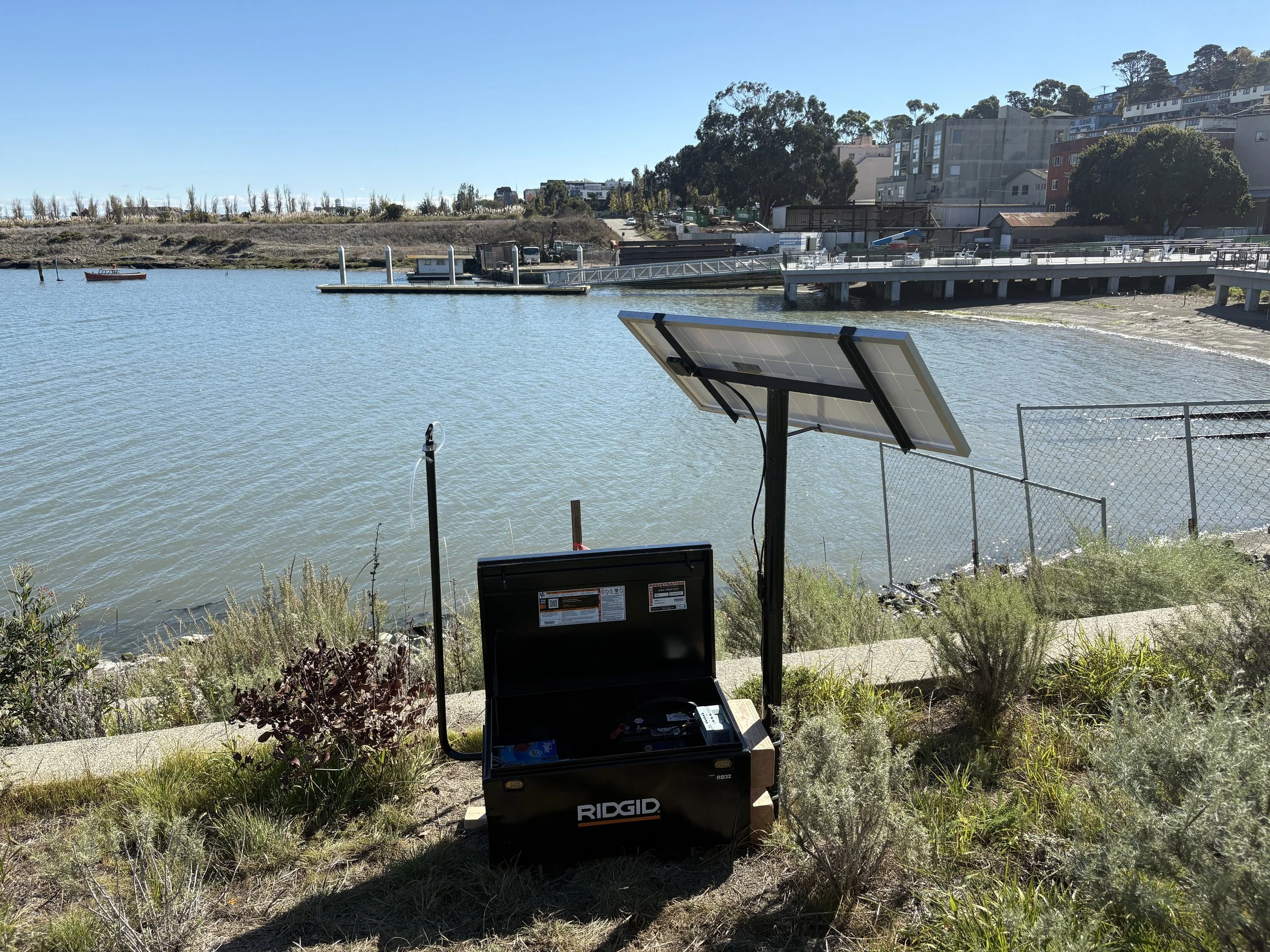 Solar Powered Environmental Monitor Enclosure