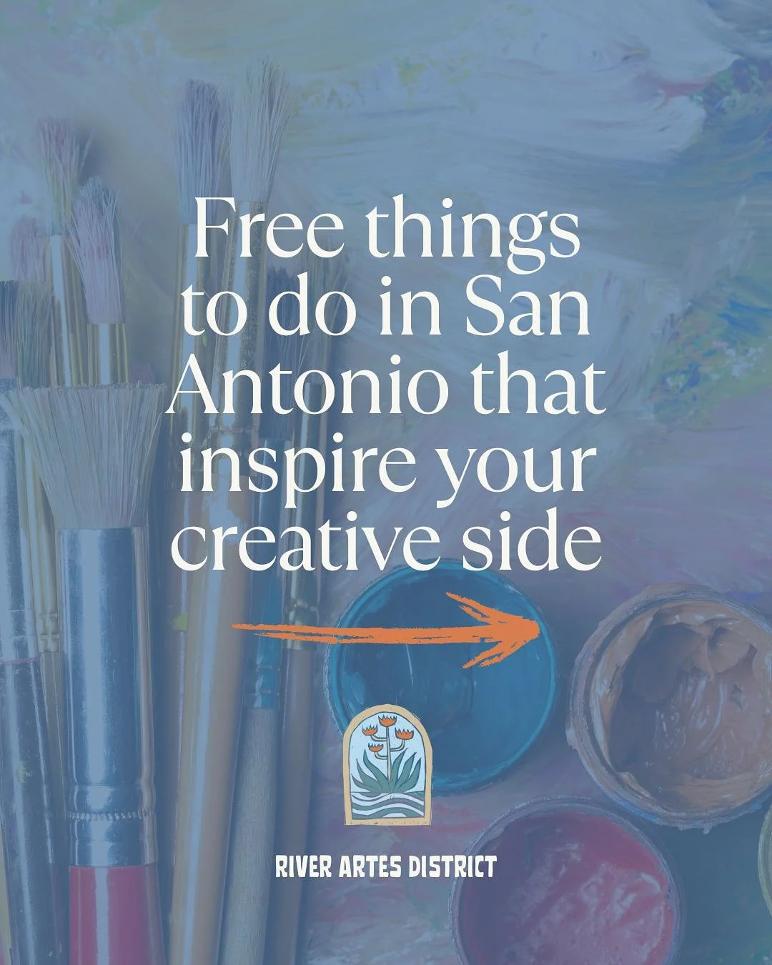 Free things to in the River Artes District in San Antonio! 
These fun and unique experiences will leave you feeling inspired. Come discover the vibes, the community, and the art in the River Artes District. 
🎨 Open Studio Sabados
Explore the work