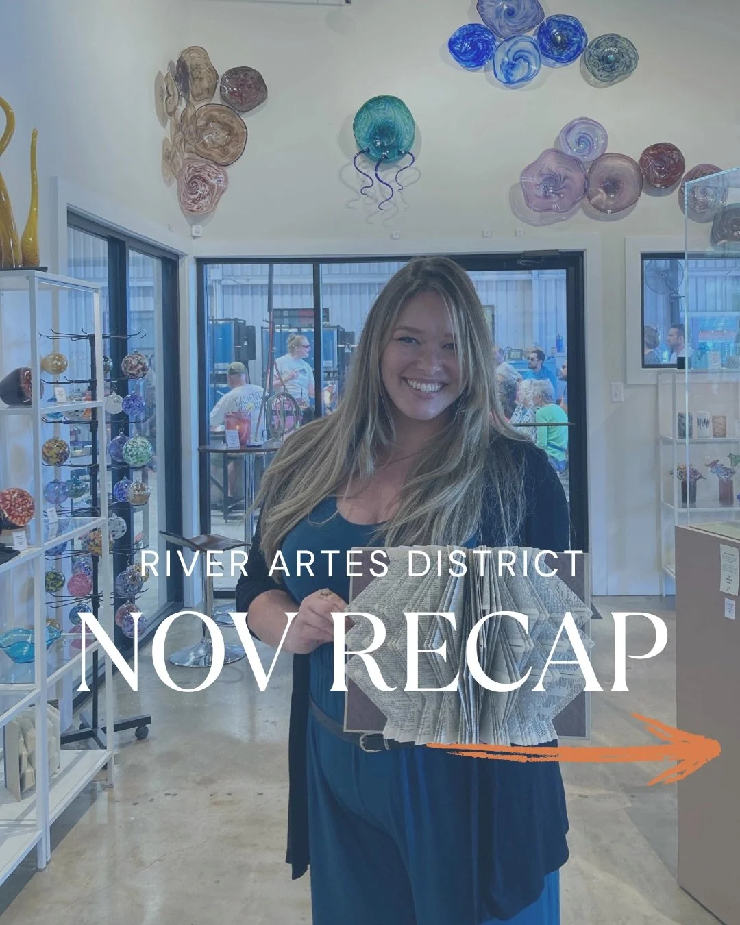 So. Much. FUN!!! Thank you to all who participated in last month&rsquo;s events - the energy in the district has been amazing! 

Our businesses and creators have so much planned to end the year with a bang. We&rsquo;d love to see you in River Artes t