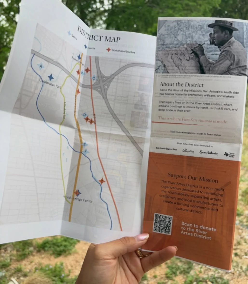 The Studio Tour maps are in!!! Don&rsquo;t forget to pick yours up at the @worldheritagesanantonio on April 11th to start the tour!

We&rsquo;re so happy to see this map grow from last year 🥹 This year, more creators and galleries are opening up the