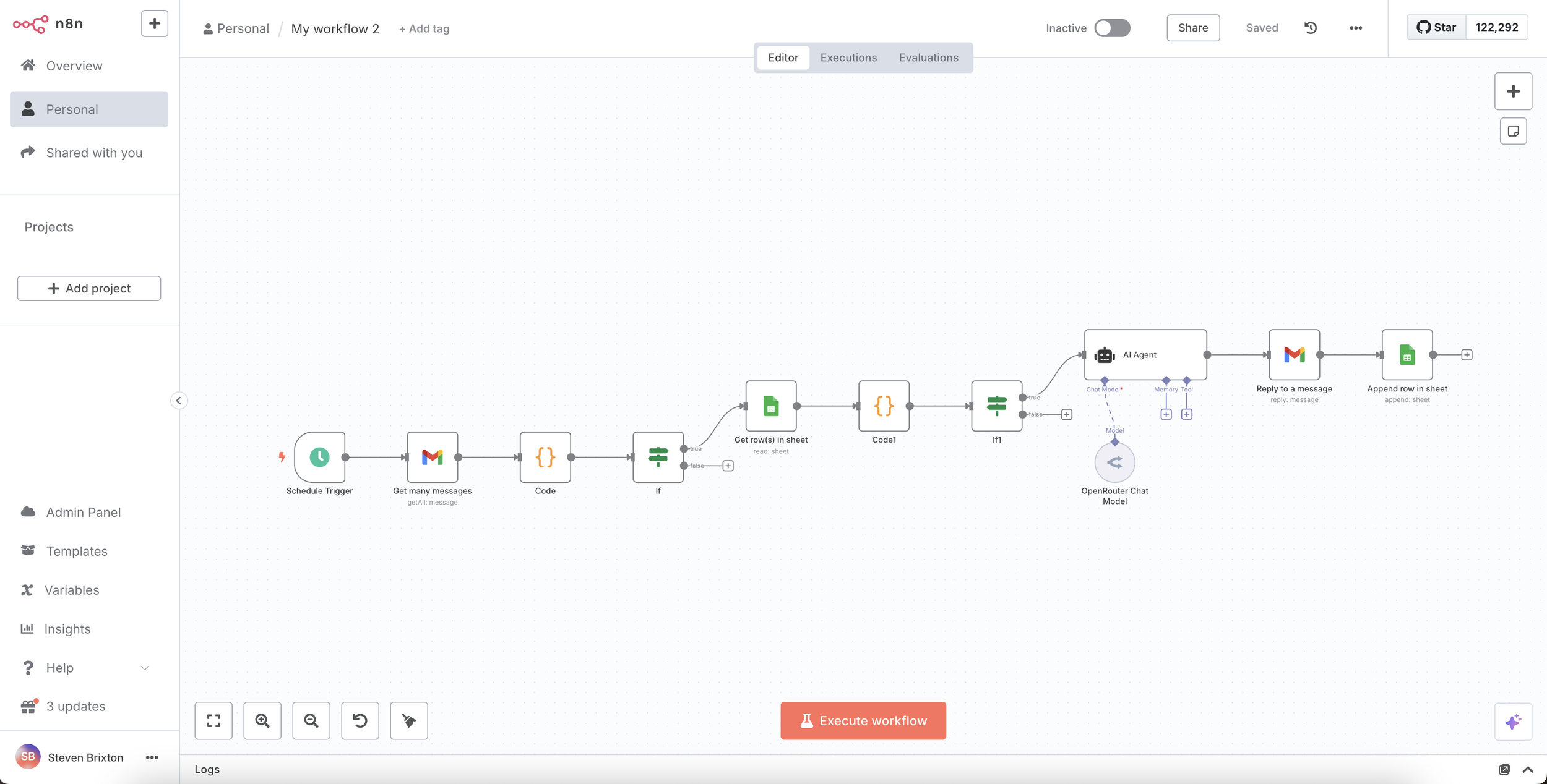 Automated Email Generation And Reply In N8N