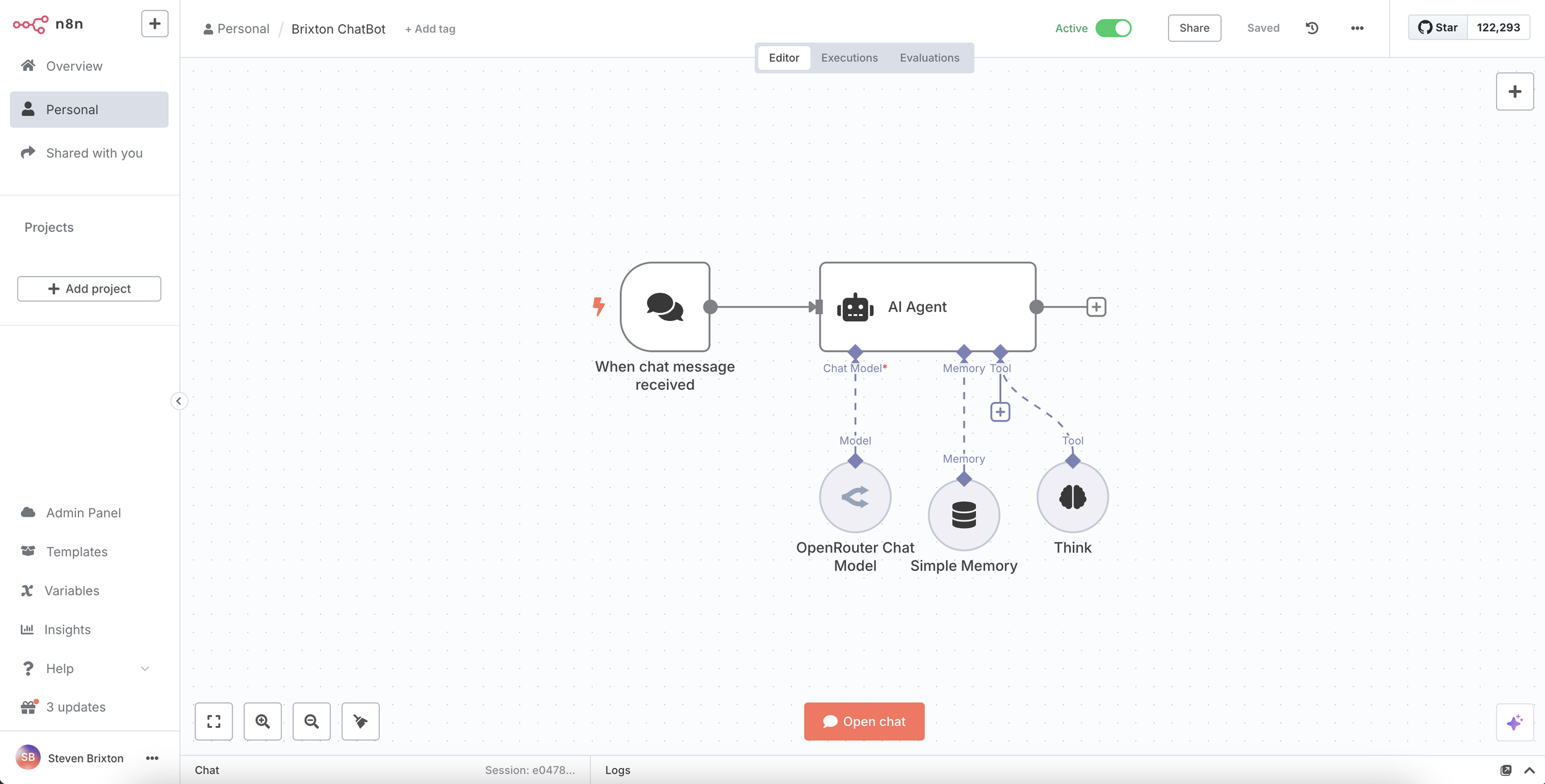 Automated Website AI Chatbot In N8N